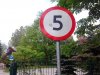 Ograniczenie prędkości do 5 km/h