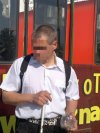 Nie ma jak udawać niewidomego