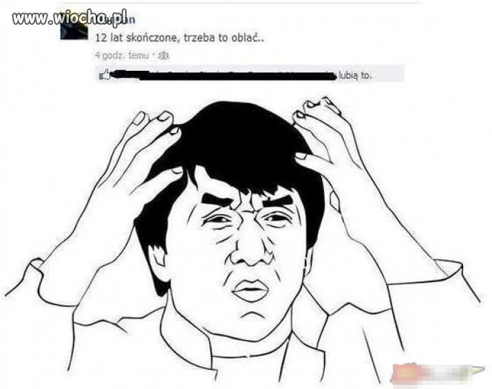 12 Lat skończone trzeba to oblać...
