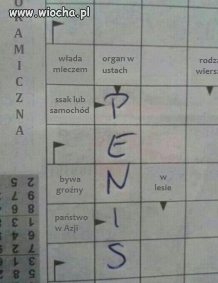 Dobra krzyżówka to podstawa