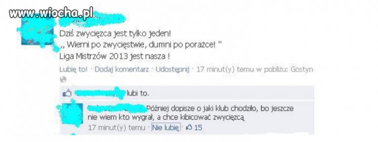 Wierny kibic