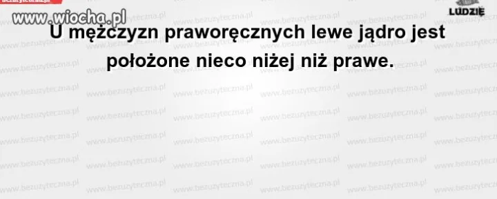 Może i trochę głupie ale prawda 