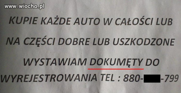 Wystawiam "dokumęty" - Wrocław