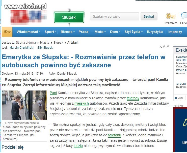 Emerytka ze Słupska