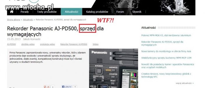 Sprzęd??