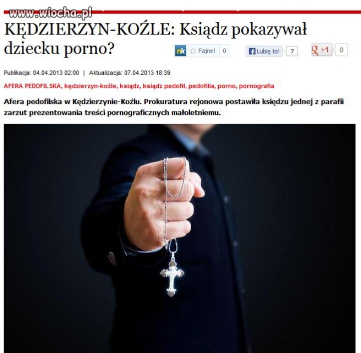 Czepiają się biednego księdza ...