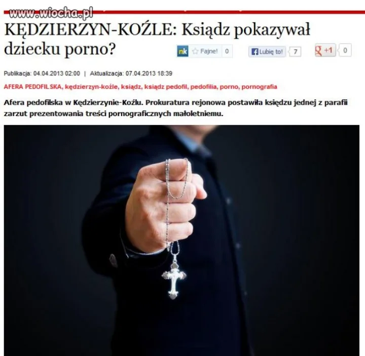 Czepiają się biednego księdza ...
