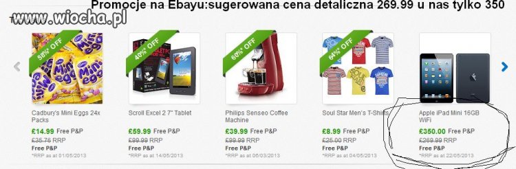 Takie promocje tylko na Ebayu