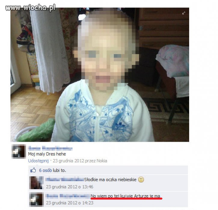 Oczy po tatusiu...