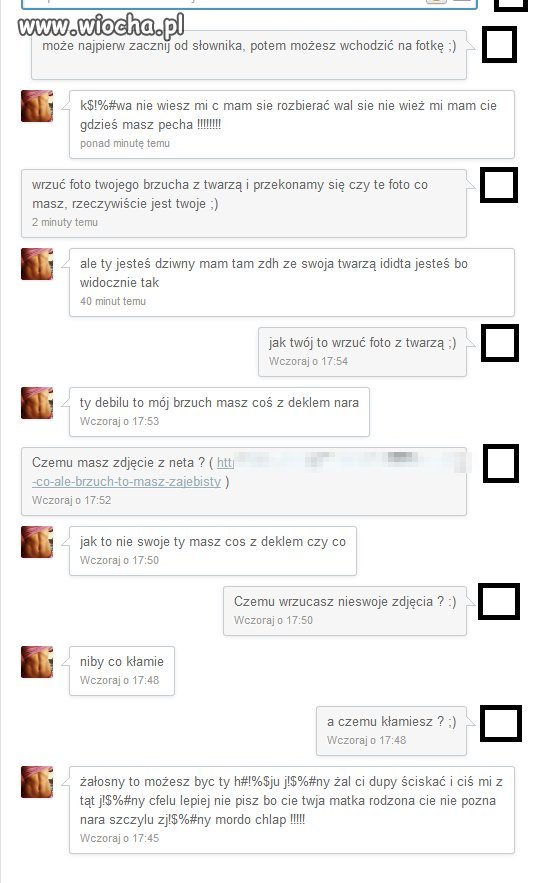 Laska wypiera się, że zdjęcie brzucha jest jej...