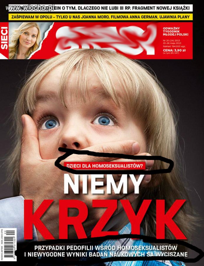 Okładka jednego z tygodników