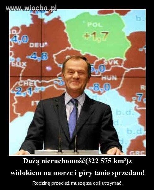 Donek chce sprzedać "nieruchomość"
