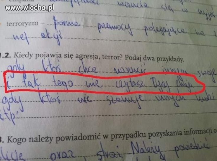 Powinno być nowe hasło:Gimbaza-nie dla idiotów