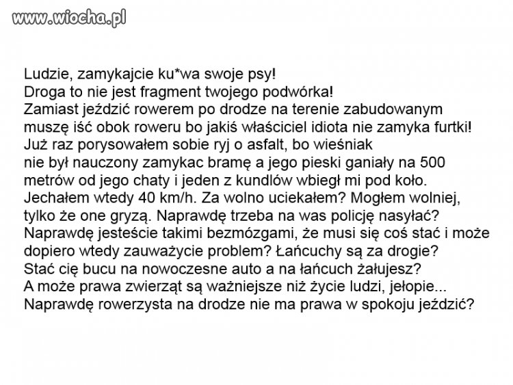 Wiocha na wsi