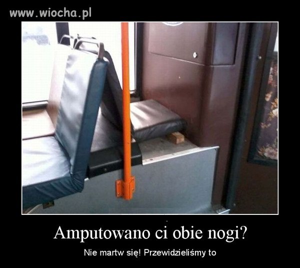 I jak tu usiąść