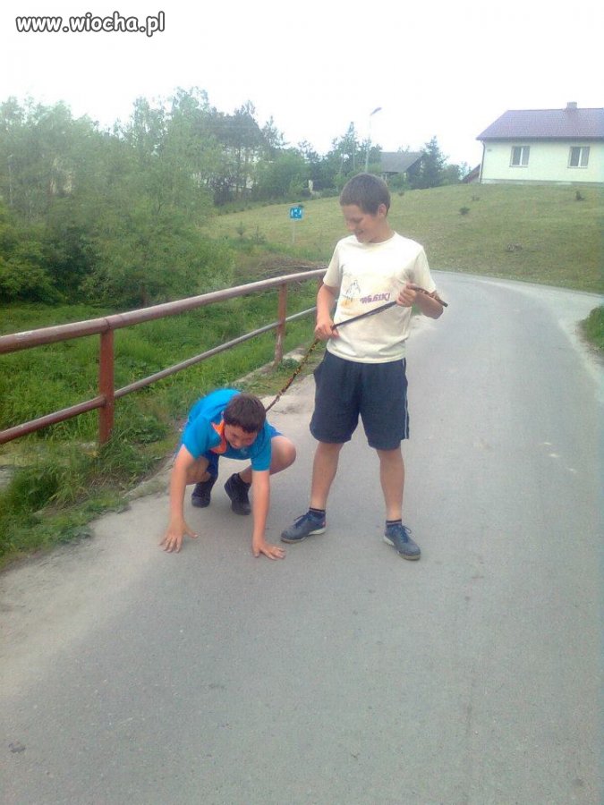 Do nogi Bartek..