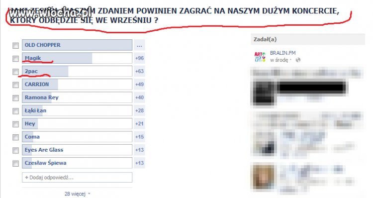 Ankiety na facebooku idą z duchem czasu