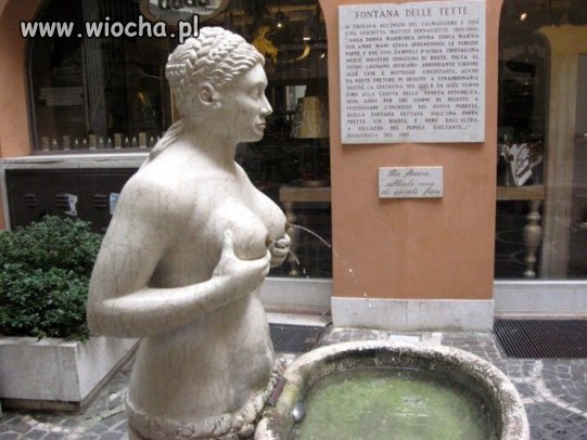 Cycuśna fontanna.