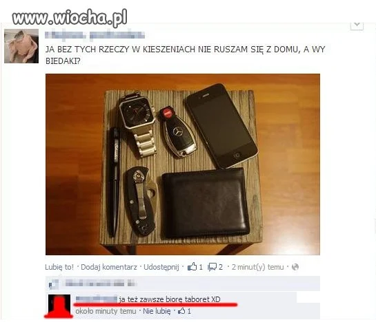 Rzeczy bez których nie wychodzi się z domu