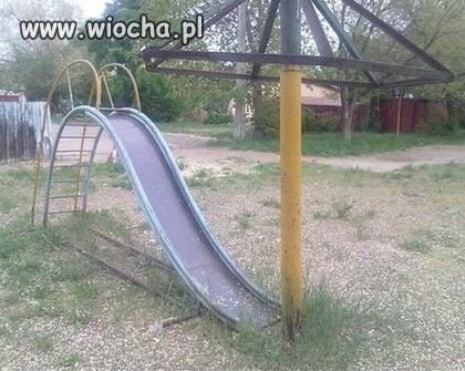 Zjeżdżalnia dla dzieci