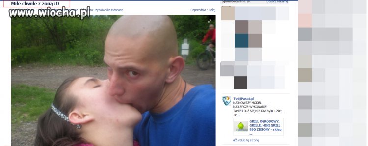 "Miłe chwile z żoną"