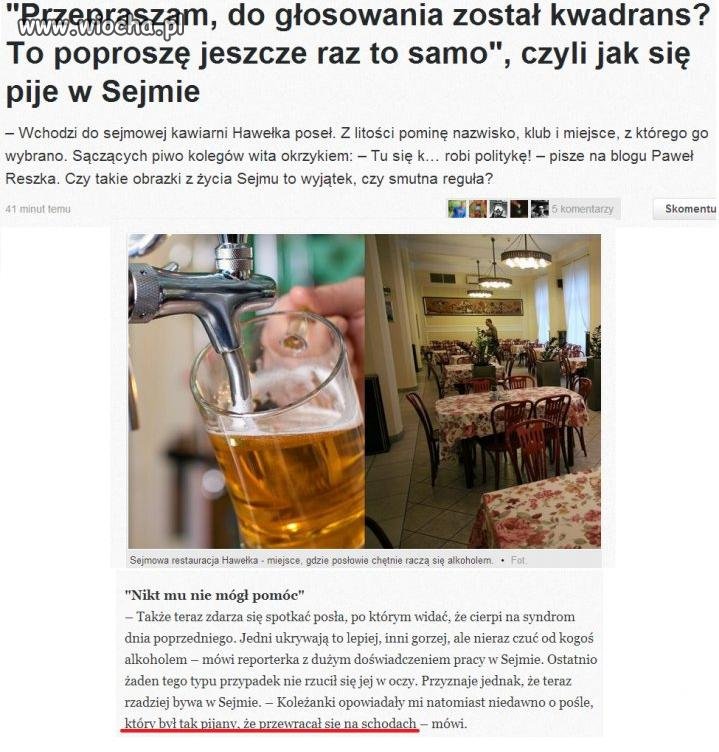 Czy Wy też pijecie w pracy?