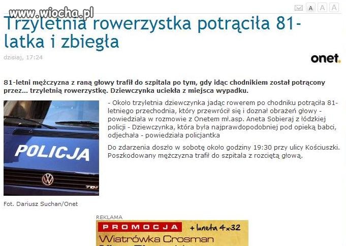3 Latka?? zbiegła? jak to możliwe ...