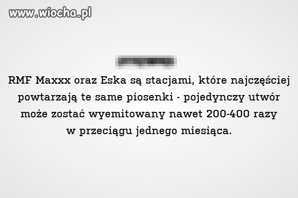 W taki właśnie sposób ulubiona piosenka