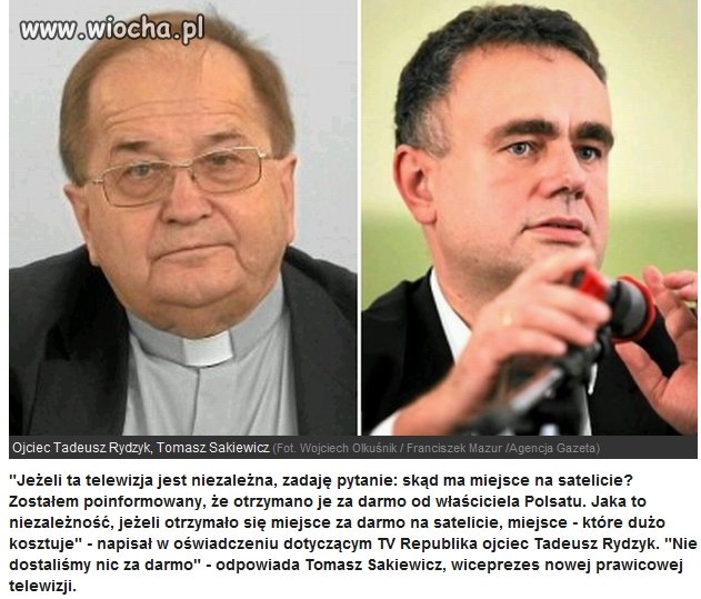 Żal mu dupe ściska bo ktoś zamiast na