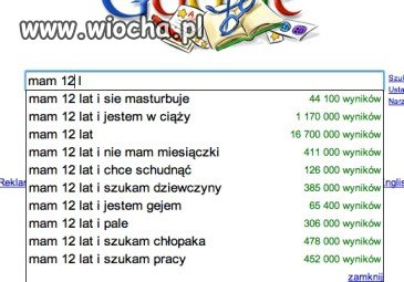 Mam 12 lat...