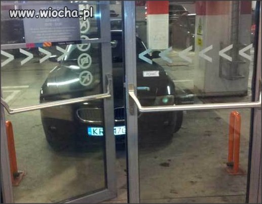 Już dalej nie dało się wjechać