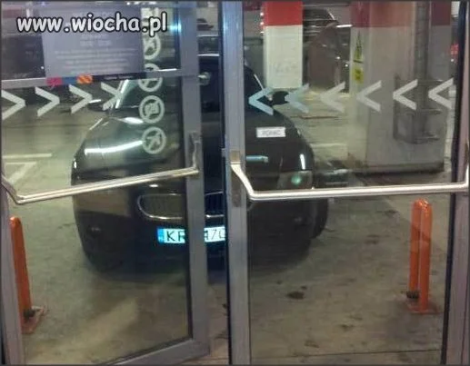 Już dalej nie dało się wjechać