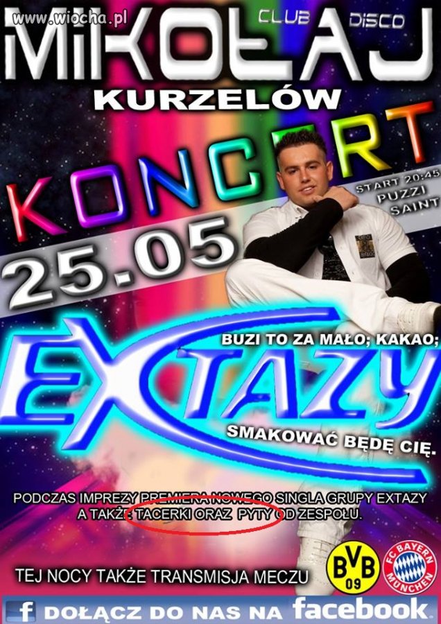 Będa pyty i tacerki w DM :P