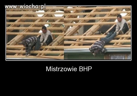  dekarz to nie tylko fachowiec ale też i akrobata