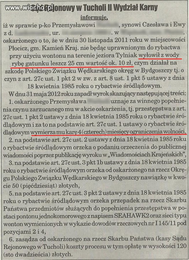 Sąd w Tucholi przebił wszelkie granice absurdu