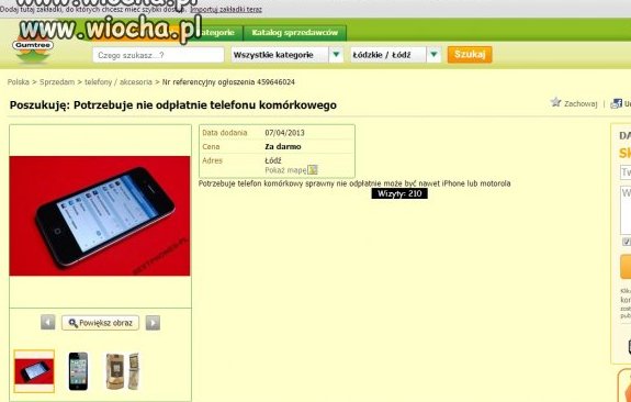 Może być nawet IPHONE 