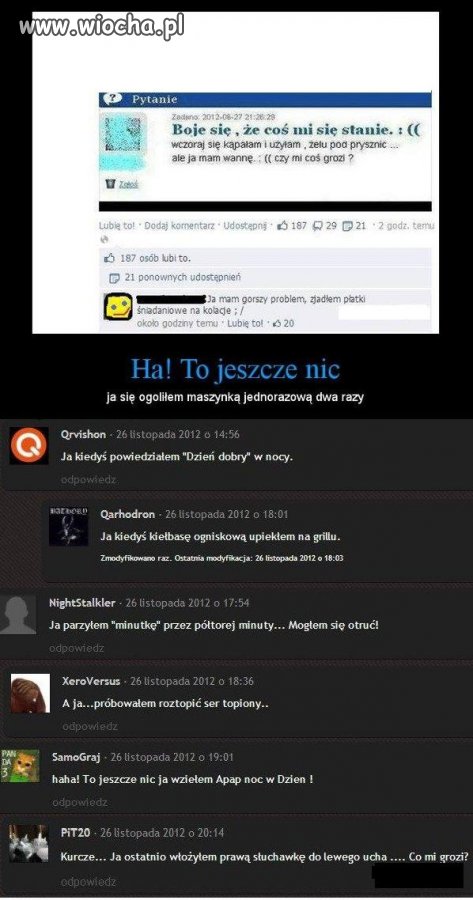 No to już duży problem 