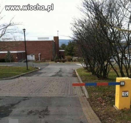 Dobrze, że jest szlaban