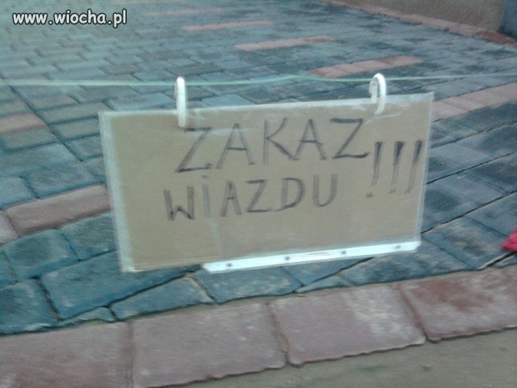ZAKAZ WIAZDU