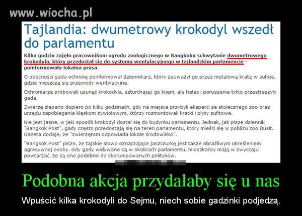 Mogło być tak w Polsce