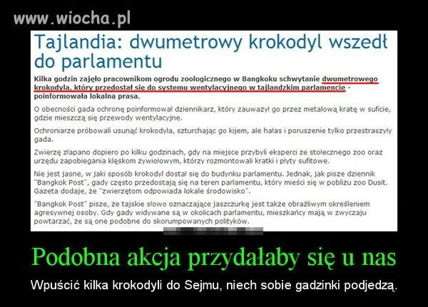 Mogło być tak w Polsce