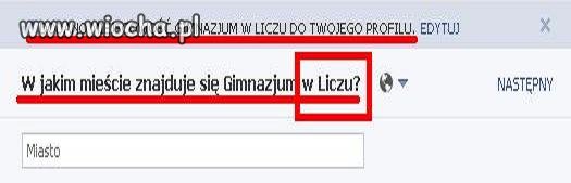 W jakim mieście znajduje się Gimnazjum w Liczu ?