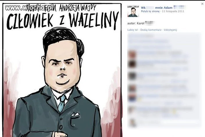 "Człowiek z wazeliny"