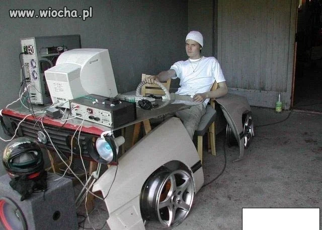 Driving simulator...