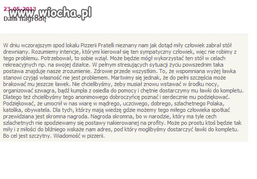 Nagroda...