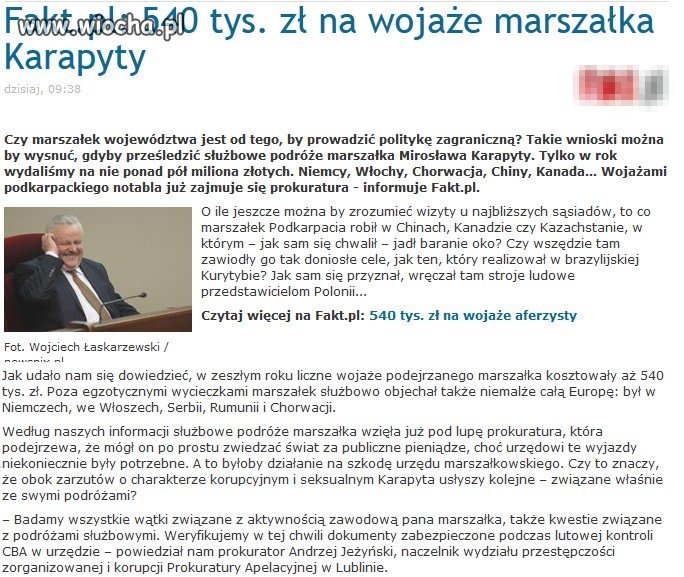 Taki się bawi szlachta za nasze pieniądze