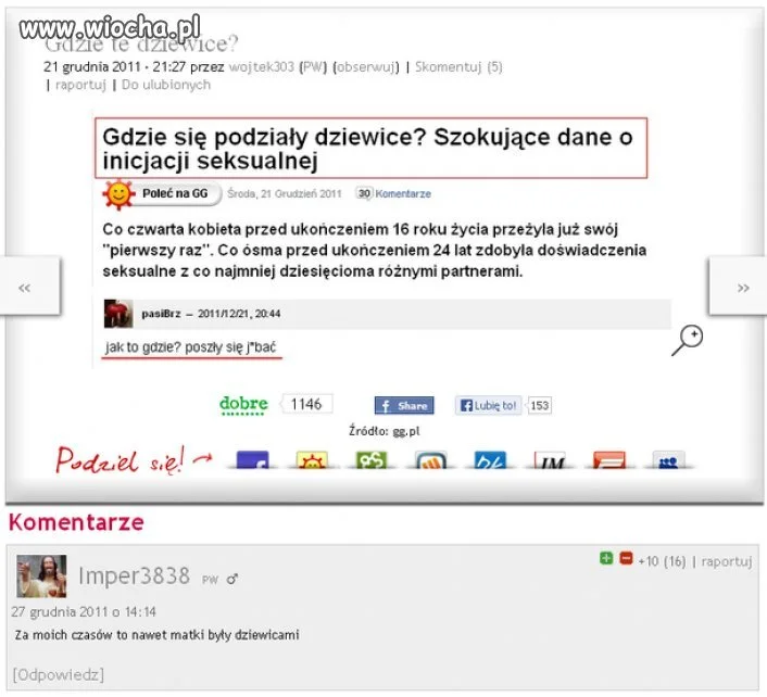 No gdzie te dziewice?