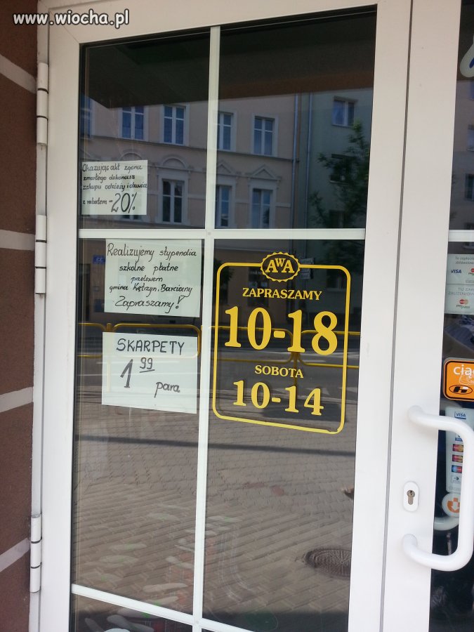 Promocja na zakup odzieży i obuwia