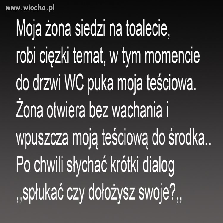 Wiem że nie powinienem