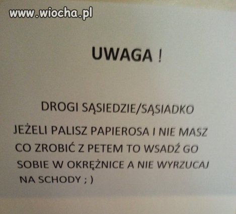 Drogi Sąsiedzie 